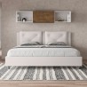Letto matrimoniale king size contenitore 180x200 imbottito Appia K Vendita