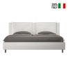 Letto matrimoniale king size contenitore 180x200 imbottito Appia K Offerta
