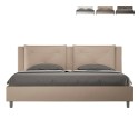 Letto matrimoniale king size contenitore 180x200 imbottito Appia K Misure
