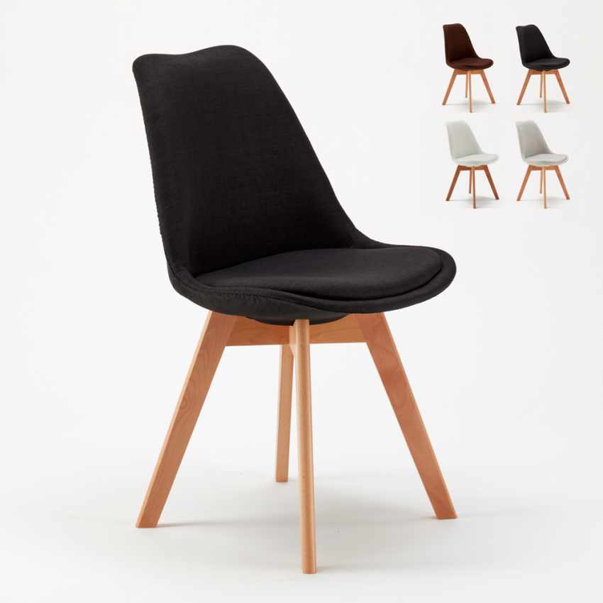 sedie con cuscino tessuto design scandinavo Goblet per cucina e bar nordica plus 