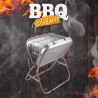 Barbecue a carbonella da campeggio portatile valigetta Beech Saldi