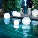 Sfera luminosa LED RGB lampada design giardino esterno bar ristorante Vendita
