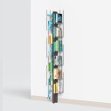 Libreria verticale a parete h195cm in legno 13 ripiani Zia Veronica WH Caratteristiche