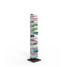 Libreria verticale a colonna h150cm legno 10 ripiani Zia Ortensia MH Catalogo