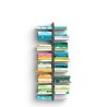 Libreria sospesa in legno bifacciale h105cm 14 ripiani Zia Bice SF Caratteristiche