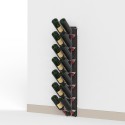 Portabottiglie cantinetta design a parete 14 bottiglie vino Zia Gaia WSH Modello