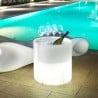 Tavolino contenitore luminoso giardino piscina bar Home Fitting Party