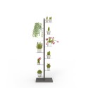 Portavasi piante da interno a colonna 10 scaffali design Zia Flora MH Misure
