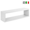 Mensola da parete cubo rettangolare design moderno scaffale Regolo 
