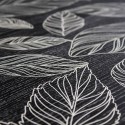 Quadro in legno decorativo 75x75cm design foglie moderno Leaves