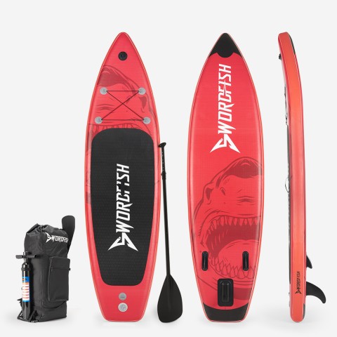 Stand Up Paddle per adulti tavola gonfiabile SUP 320cm Red Shark Pro