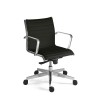 Sedia ufficio ergonomica direzionale bassa design similpelle Stylo LBE Offerta
