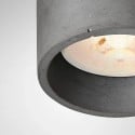 Lampada da soffitto cilindro design moderno spot sospeso 20cm Cromia