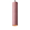 Lampada a sospensione cilindro 28cm design cucina ristorante Cromia