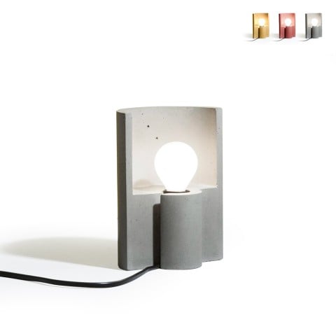 Lampada da tavolo artigianale design moderno minimalista Esse Promozione