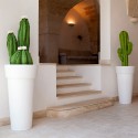 Portavasi per piante colonna fioriera design moderno 105cm Messapico