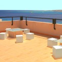 Cubo espositore negozio pouf tavolino giardino bar terrazza Icekub Promozione