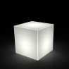 Cubo espositore luminoso negozio pouf tavolino bar giardino Icekub