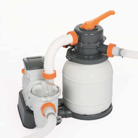 Bestway 58495 Flowclear Pompa filtro sabbia da 3785lt/h per piscina
