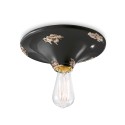Plafoniera ceramica dipinta a mano lampada da soffitto design Vintage PL Costo