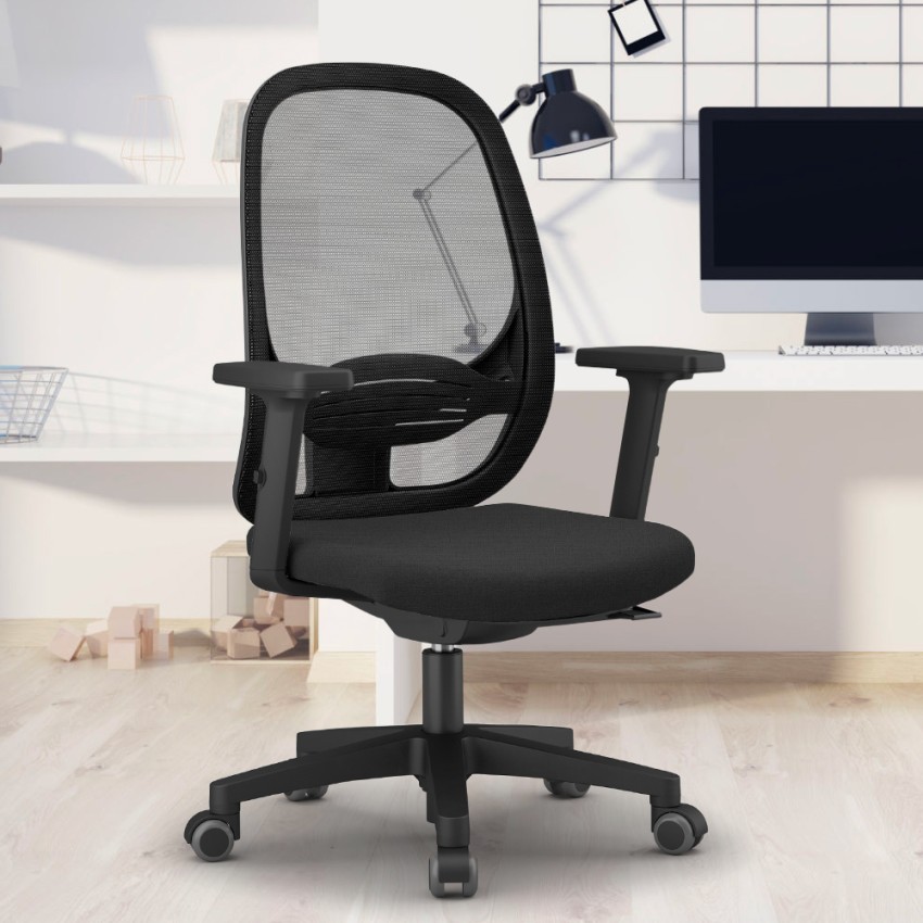 Easy sedia poltrona ufficio smartworking ergonomica rete traspirante