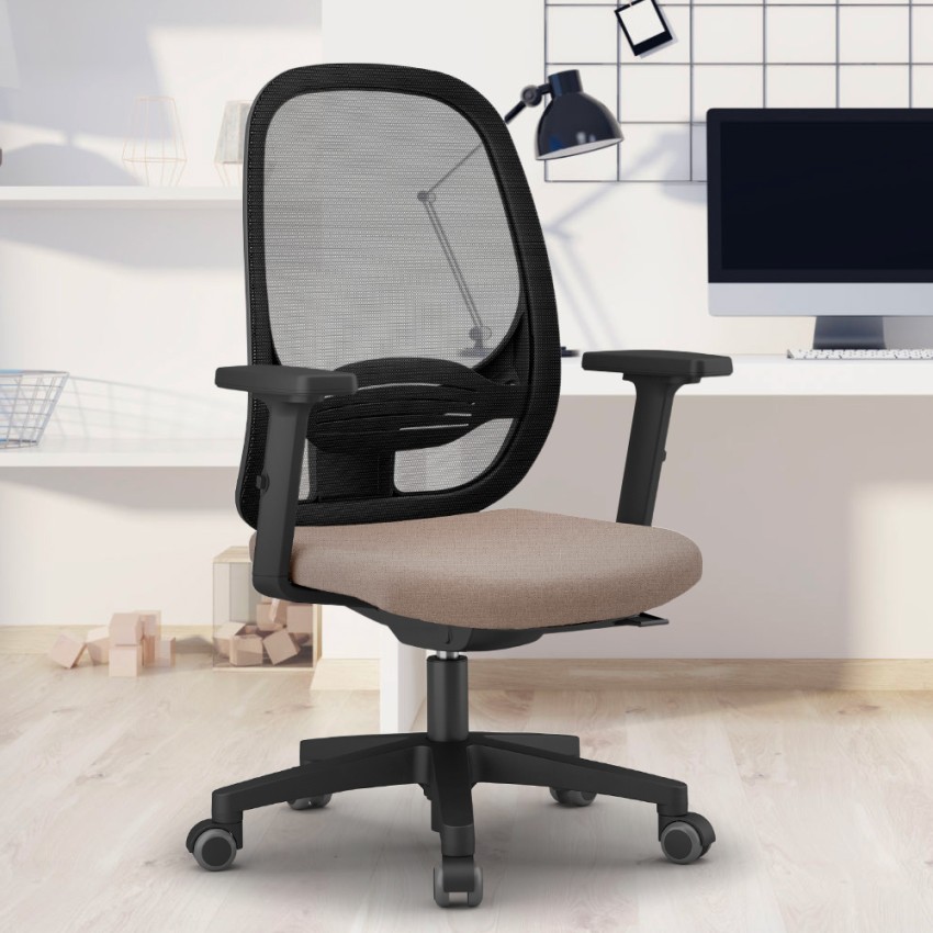 Easy T sedia ufficio smartworking poltrona ergonomica rete traspirante