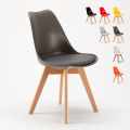 stock 20 sedie con cuscino design scandinavo Goblet nordica per bar e ristoranti Promozione