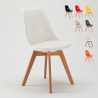 stock 20 sedie con cuscino design scandinavo Goblet nordica per bar e ristoranti Catalogo