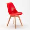 stock 20 sedie con cuscino design scandinavo Goblet nordica per bar e ristoranti Costo
