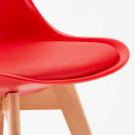 stock 20 sedie con cuscino design scandinavo Goblet nordica per bar e ristoranti 