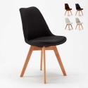 stock 20 sedie con cuscino tessuto design scandinavo Goblet nordica plus per ristoranti e bar Misure