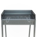 Barbecue a carbonella griglia portatile in ferro 60x40cm Vesuvio Offerta