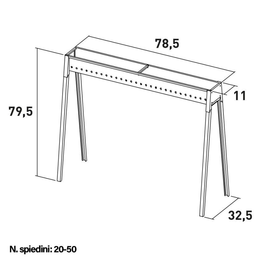 Canala Per Arrosticini Lisa Milano 80