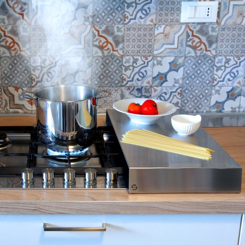 Copri fornelli piano cottura fuochi cucina acciaio inox Plan Plus Promozione
