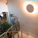 Lampada da parete design moderno applique stile minimal Luna 