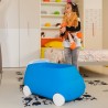 Macchina porta giochi giocattoli per bambini ruote in plastica Van 