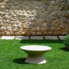 Tavolino basso rotondo design moderno per salotto da giardino Fade T1-C Plus 