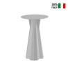 Tavolino alto per sgabelli 100cm rotondo quadrato design Frozen T1-H 