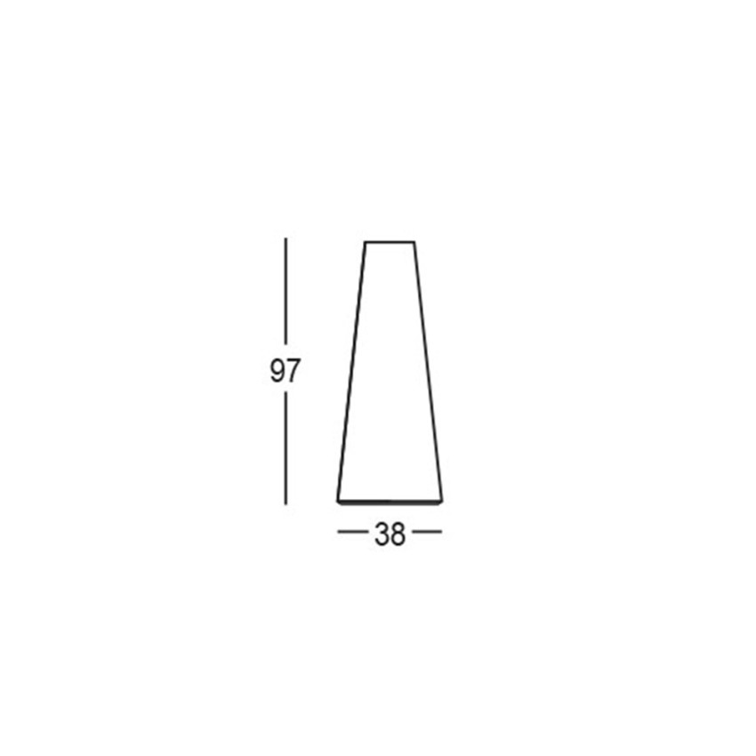 Fade T2-H Tavolino alto rotondo per sgabelli 110cm polietilene design