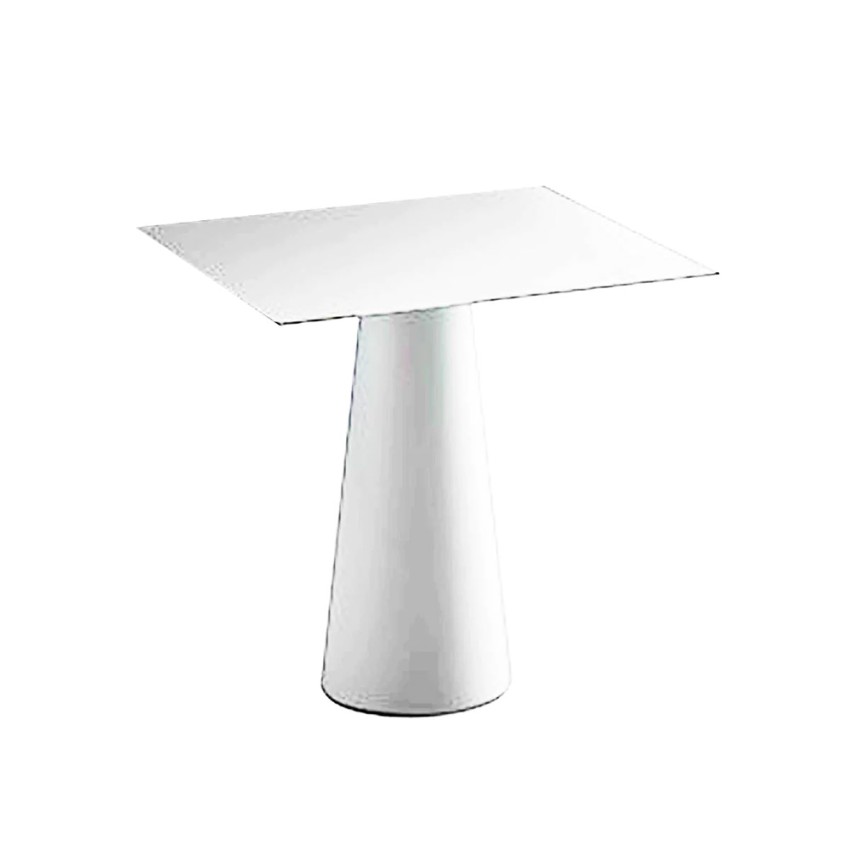 Tavolo da pranzo quadrato design moderno giardino terrazza Fura T1-DQ 