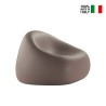 Poltrona da esterno giardino terrazza polietilene design moderno Gumball P1 Sconti