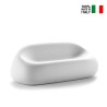 Divano da esterno 2 posti design polietilene giardino terrazza Gumball D1 Vendita
