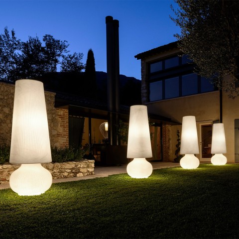Lampada da terra grande design moderno interno esterno Fade Lamp Promozione