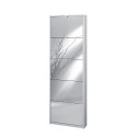 Scarpiera 5 ante con specchio design moderno 12 paia di scarpe Darcy Misure
