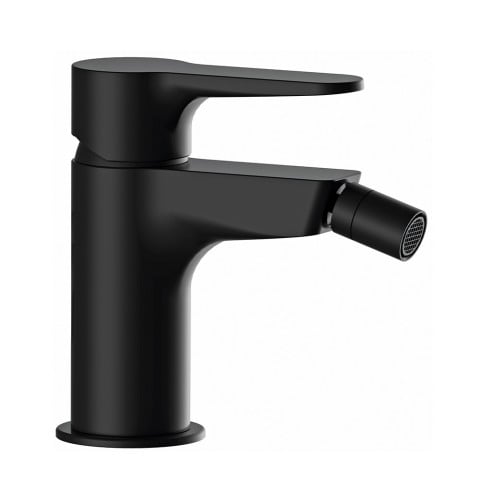 Miscelatore rubinetto bagno per bidet design moderno nero Aurora