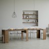 Consolle design allungabile 90x48-308cm tavolo pranzo legno Basic Noix Catalogo