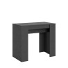 Consolle allungabile 90x48-308cm tavolo design moderno antracite Basic Report Offerta