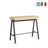 Consolle allungabile 90x40-300cm tavolo sala da pranzo legno Banco Nature Vendita