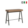Consolle allungabile 90x40-300cm tavolo in legno Banco Premium Oak Vendita