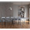 Consolle tavolo allungabile 90x40-300cm grigio Banco Premium Concrete Saldi